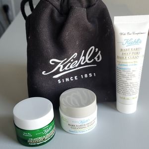 Kiehl's Travel Set of bestselling masques/cleanser